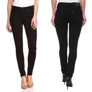 Levi’s | 721 High Rise Skinny Black Skinny Jeans